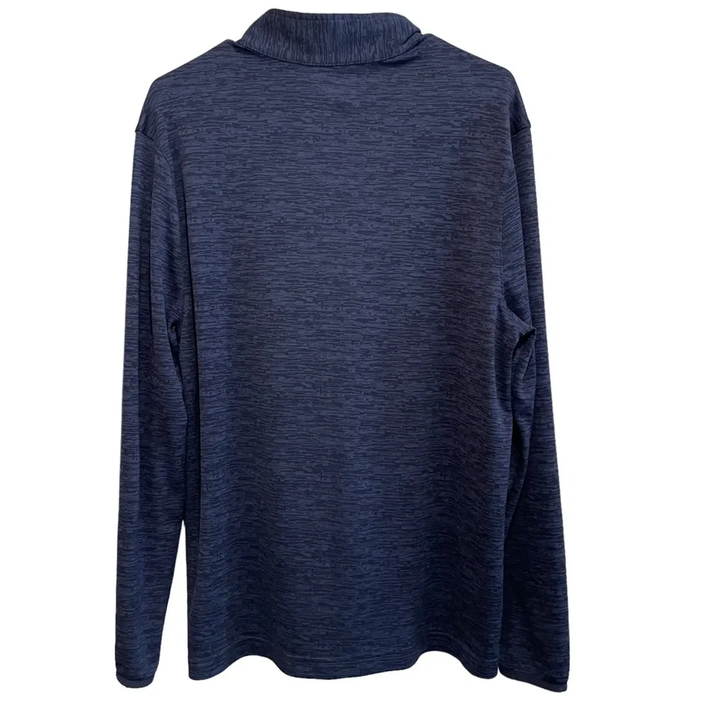 Majestic Cool Base Cleveland 1/4 Zip Tech Shirt.  Size L